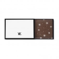 YPL 星空羊毛围巾 驼色（200x70厘米，60%聚酯纤维+31%美丽诺羊毛+9%羊驼毛）